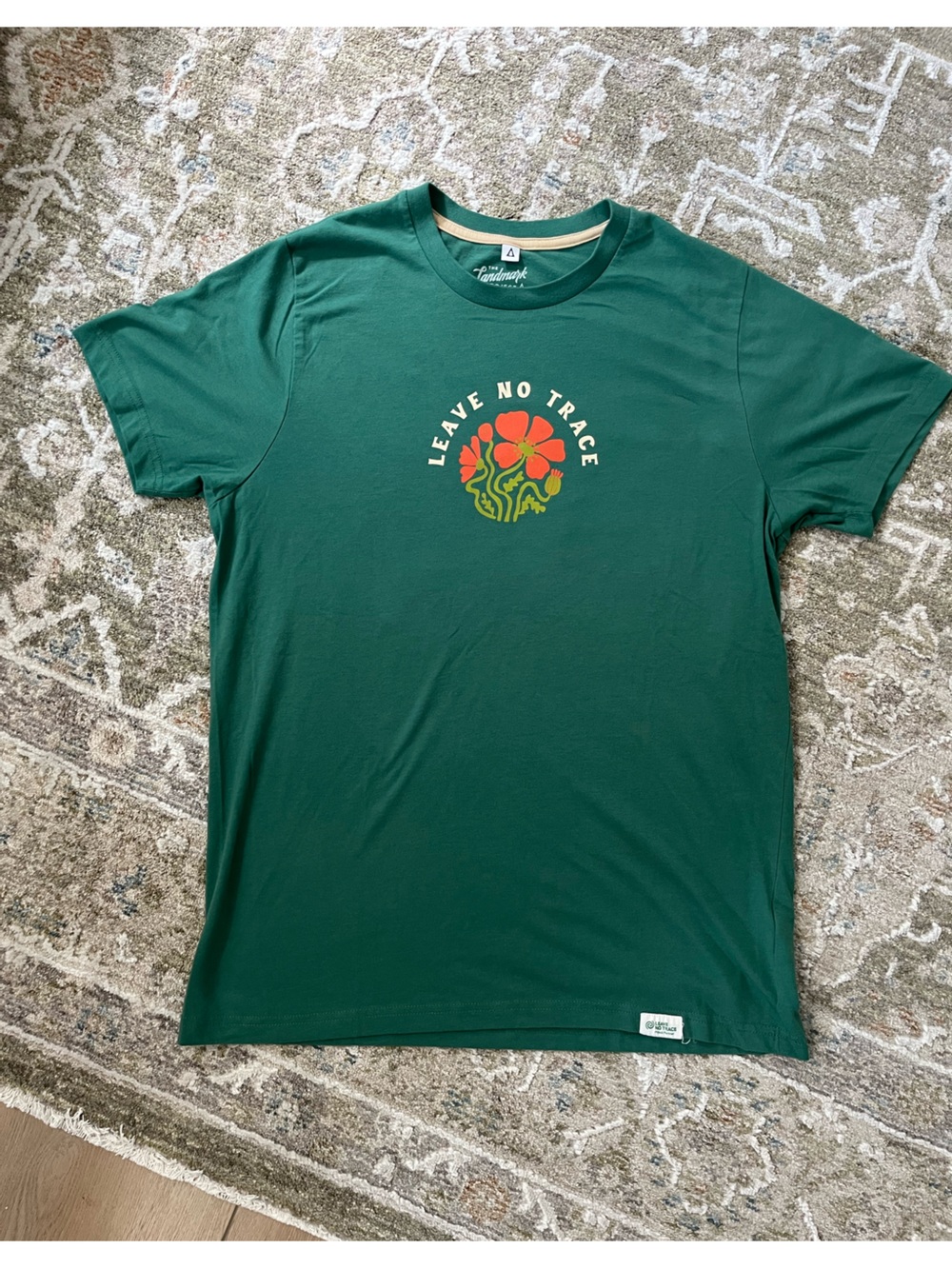 Landmark Project Leave No Trace Graphic T-Shirt - Green